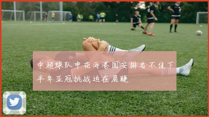 中超球队申花海港国安排名不佳下半年亚冠挑战迫在眉睫